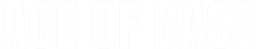 Ace of Base Logo White